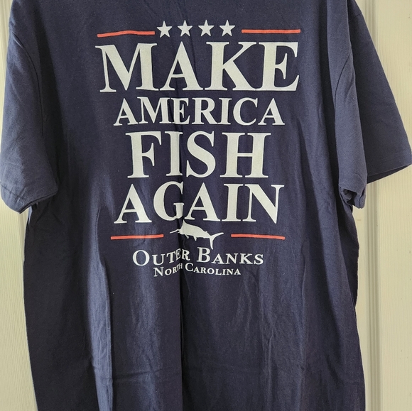 OBX navy blue t-shirt NWT. - Picture 3 of 5